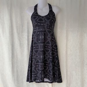 PrAna Racerback Halter A-line Yoga Dress